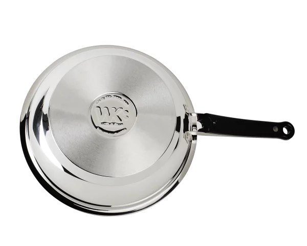 Poêle Induction en inox 18/10 - 24cm - ECOVITAM