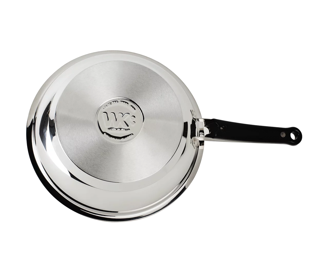 Poêle Induction en inox 18/10 24cm ECOVITAM