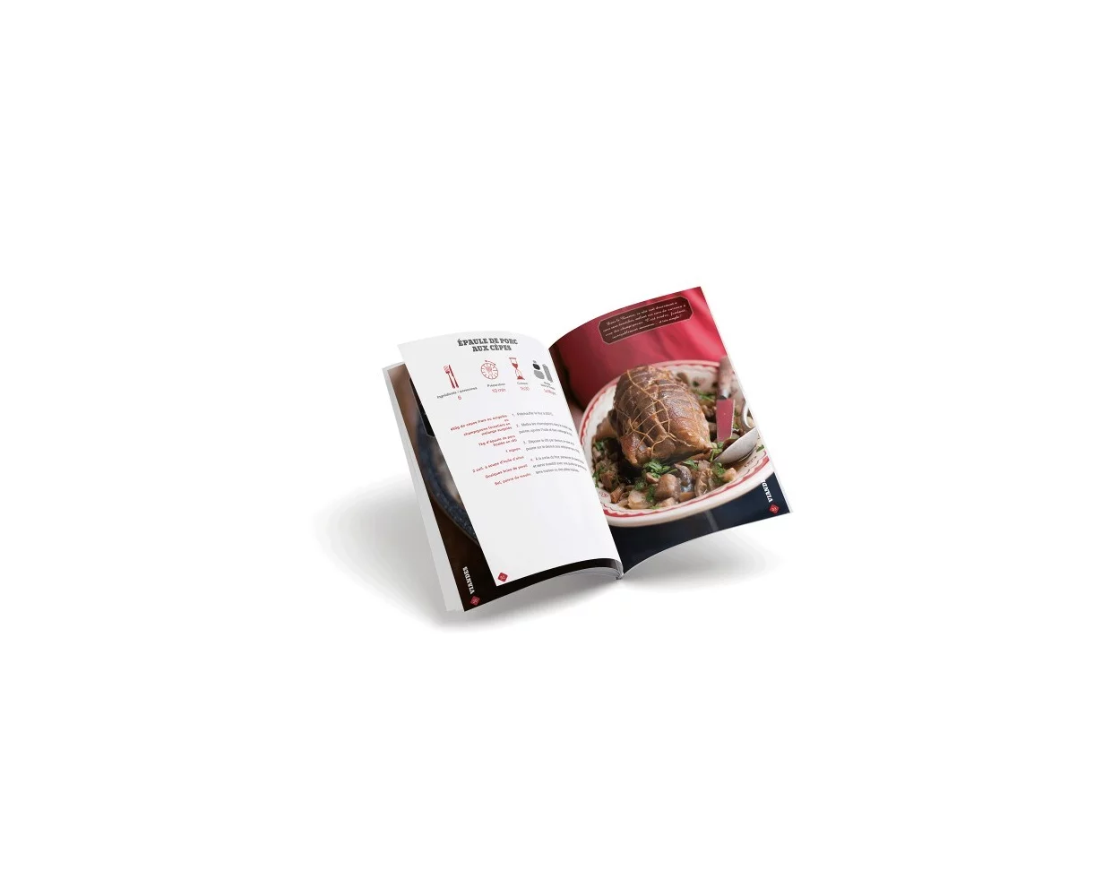 Cocotte Roaster + livre de recette – Petit format - Graniteware
