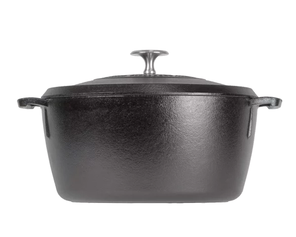 Cocotte grande capacité en fonte 5,2 litres