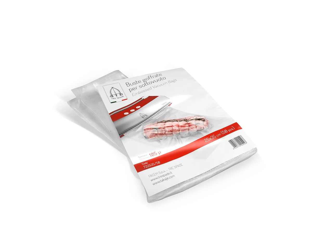 50 sacs sous vide alimentaires 25 x 35cm pour machine sous vide - Takaje