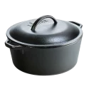 Grande Cocotte en fonte naturelle 4,7L - Lodge