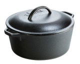 Grande Cocotte en fonte naturelle 4,7 litres