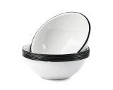 x6 Grands bols 18cm