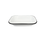 Plat à four 26 x 18,5cm - Blanc
