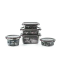 Pack 5x boîtes inox alimentaires - Cuitisan