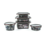 Pack 5x Boîtes inox alimentaires