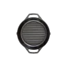 Poêle grill ronde en fonte naturelle brute 30cm - LODGE