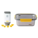 Pack mise sous vide - Pompe électrique de mise sous vide + 5 valves + boite inox 1200ml - PIKA