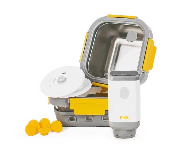 Pack Sous Vide PIKA : Boîtes Inox & Verre - Warmcook