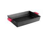 plat rectangle en fonte naturelle