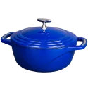Cocotte fonte émaillée 4,2L - Bleue - Lodge