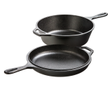 Poêle sauteuse 2 en 1