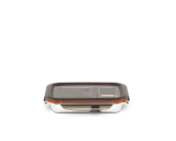 Boite repas inox compartimentée rectangulaire 370ml