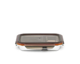 Boite repas inox 2 compartiments rectangle 700ml
