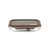 Boite repas inox 2 compartiments rectangle 1000ml