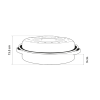 cocotte roaster 508 dimensions