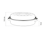 cocotte roaster 508 dimensions