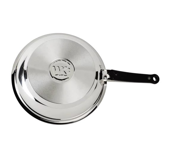 Poêle induction en inox 20cm - Garantie à Vie - ECOVITAM