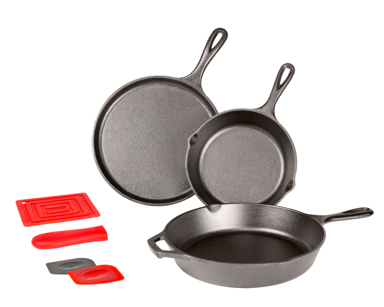 Batterie de cuisine en fonte naturelle "Les Essentiels" - LODGE