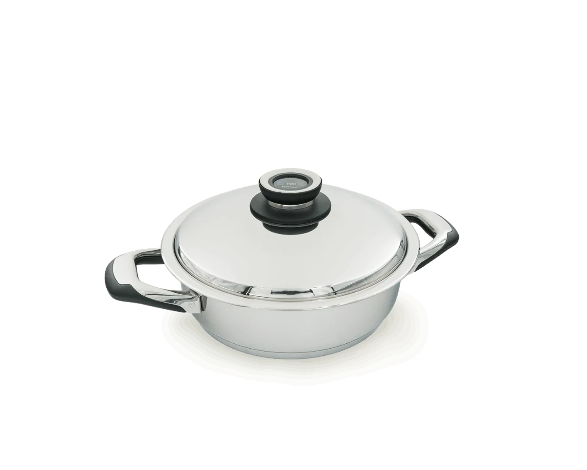 Sauteuse induction en inox - Diamètre 24cm - Ecovitam