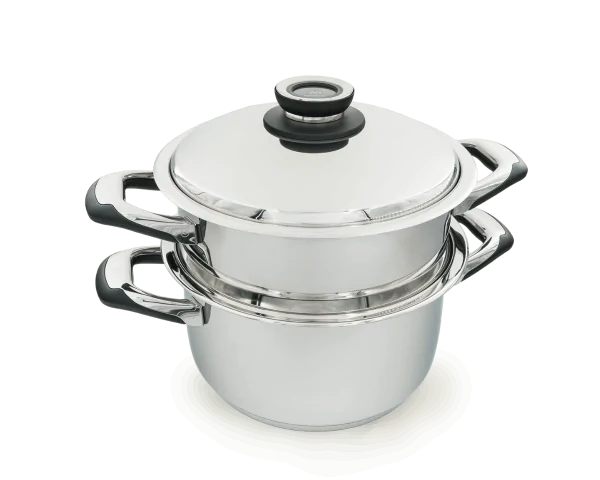 cuiseur vapeur 10l inox 18/10 induction