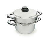 cuiseur vapeur 10l inox 18/10 induction