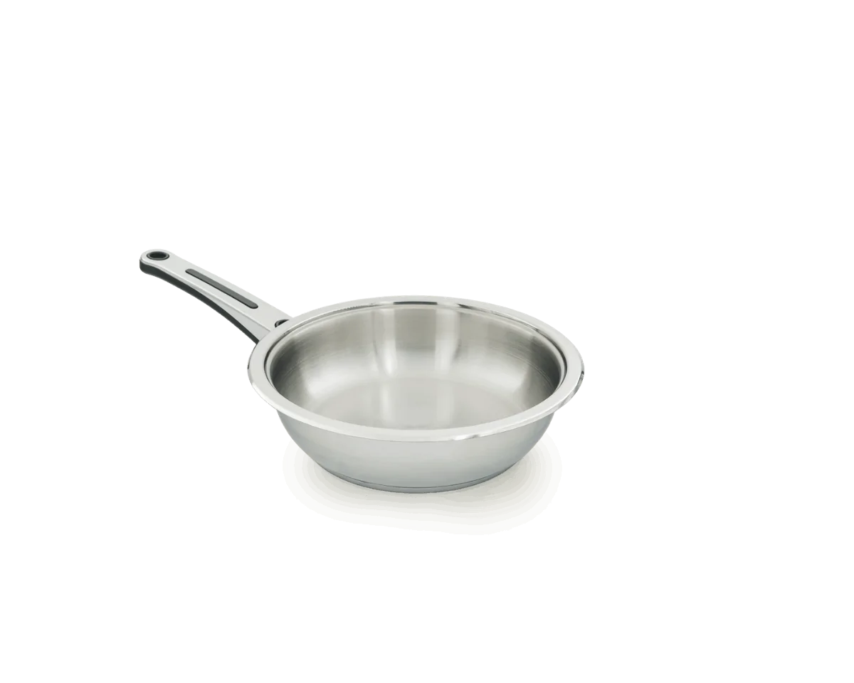 Poêle induction en inox 18/10 - Diamètre 20cm - Ecovitam