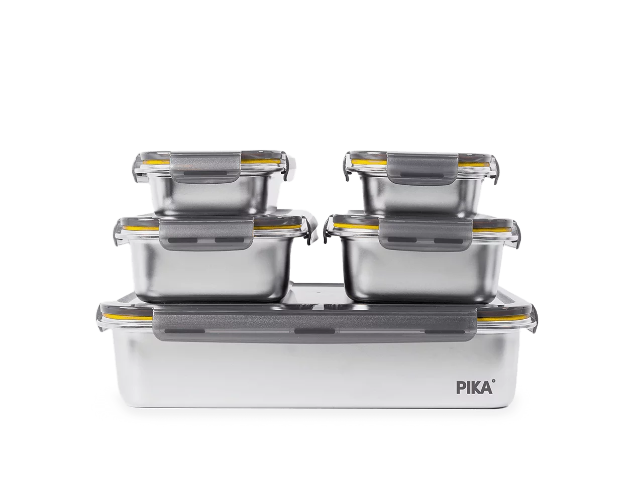 set boite de conservation batchcooking pika