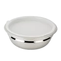 Bol en inox 18/10 avec couvercle - 20cm - Ecovitam