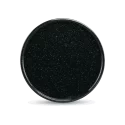 Plateau rond en acier émaillé 29cm - Noir - Graniteware