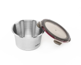 boite ronde inox alimentaire