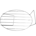 Grille pour roaster moyen format - Graniteware