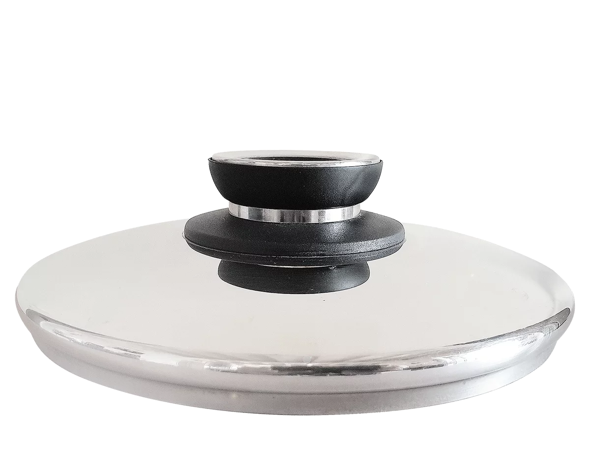 Couvercle de faitout en inox 18/10 - 24cm - Ecovitam