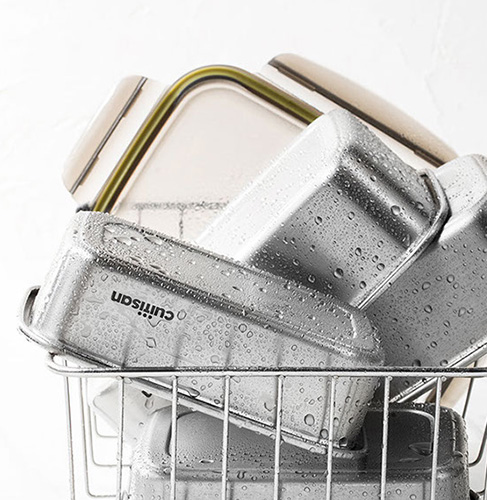 boite repas rectangulaire en inox