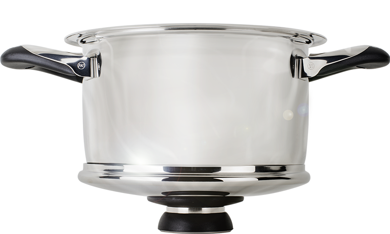 faitout couvercle inox