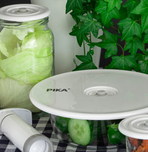 bouteille en verre sous vide