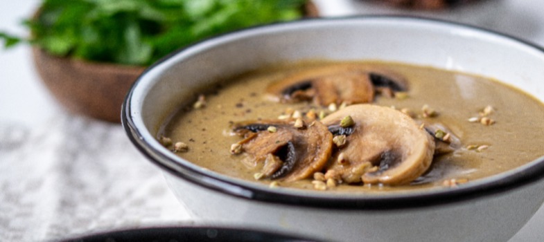 Velouté De Champignons Au Blender Chauffant