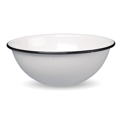 Tofficu Grand Bol Émail Vintage pour Cuisine pour Laver Légumes Pétrir