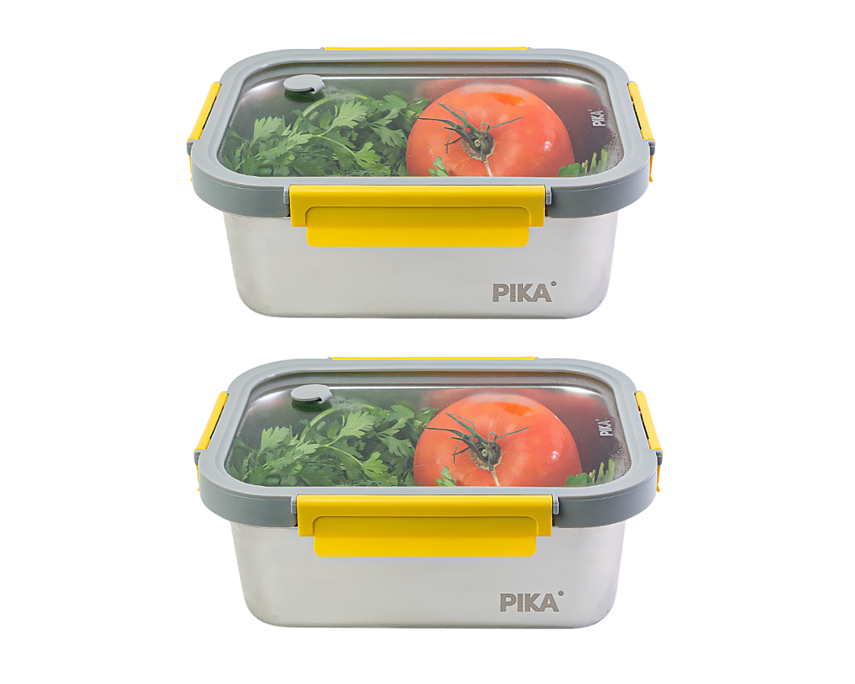 x2 Boites alimentaire inox MetalShock 1780ml