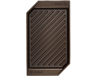 plaque grill fonte rectangle