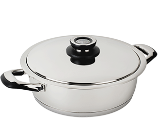 Sauteuse inox 18/10 - 5,5L