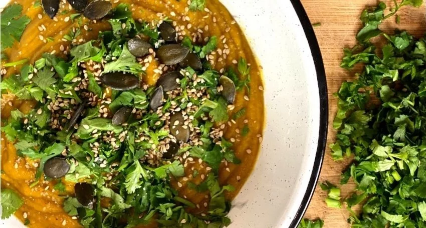 Recette du velouté aux épices Indiennes