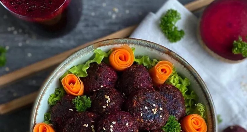 Boulettes de betterave