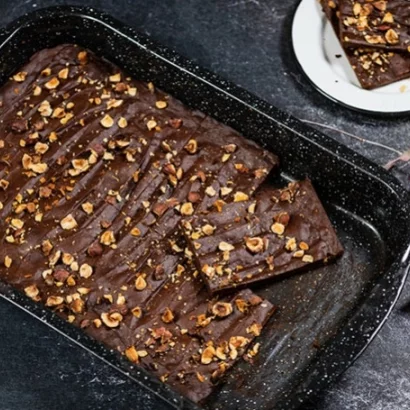 Brownie patate douce chocolat au Roaster