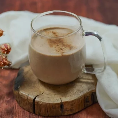 Chocolat chaud aux noix de cajou