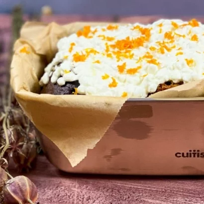 Carrot Cake cuisson vapeur douce