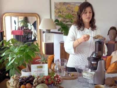 Lait végétal maison aux graines de sésame