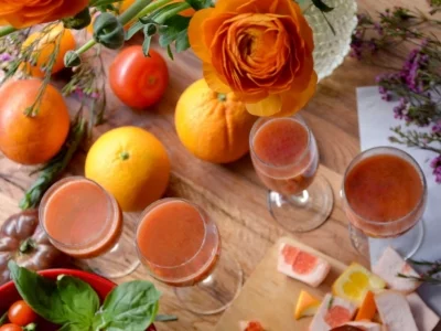Recette Extracteur de Jus n°8 « Tangerine dream »